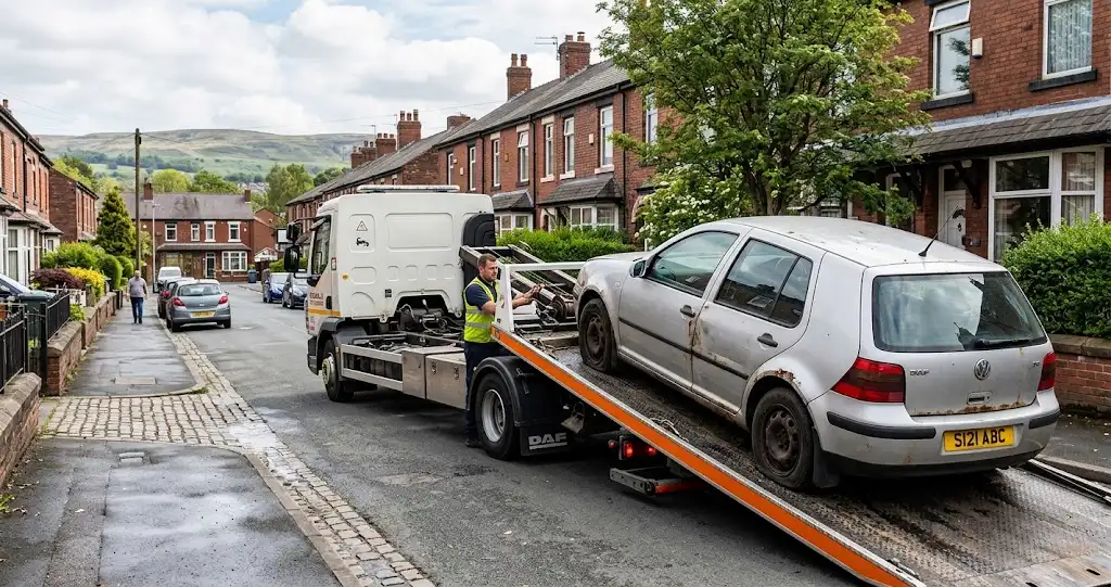 Scrap My Car Rochdale Free Collection, Instant Quote & Fast Payment